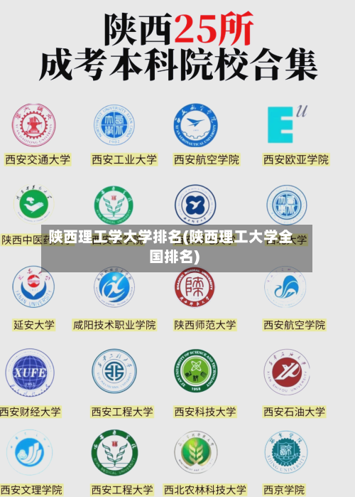 陕西理工学大学排名(陕西理工大学全国排名)-第1张图片