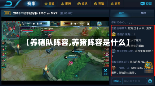 【养猪队阵容,养猪阵容是什么】-第1张图片