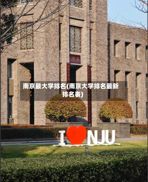 南京最大学排名(南京大学排名最新排名表)-第3张图片
