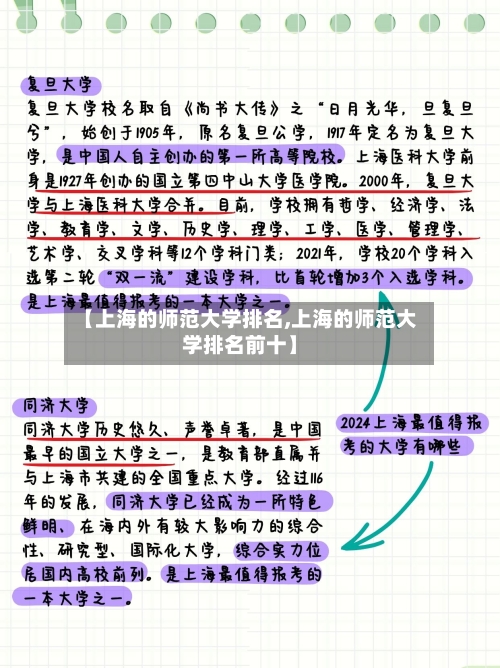 【上海的师范大学排名,上海的师范大学排名前十】-第2张图片
