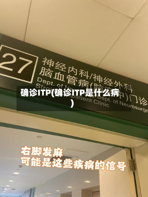 确诊ITP(确诊ITP是什么病)-第3张图片