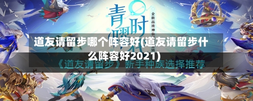 道友请留步哪个阵容好(道友请留步什么阵容好2021)