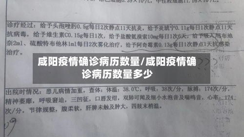 咸阳疫情确诊病历数量/咸阳疫情确诊病历数量多少-第2张图片