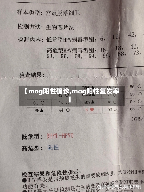 【mog阳性确诊,mog阳性复发率】-第2张图片