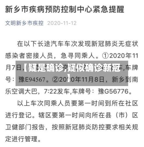 【疑是确诊,疑似确诊新冠】-第2张图片