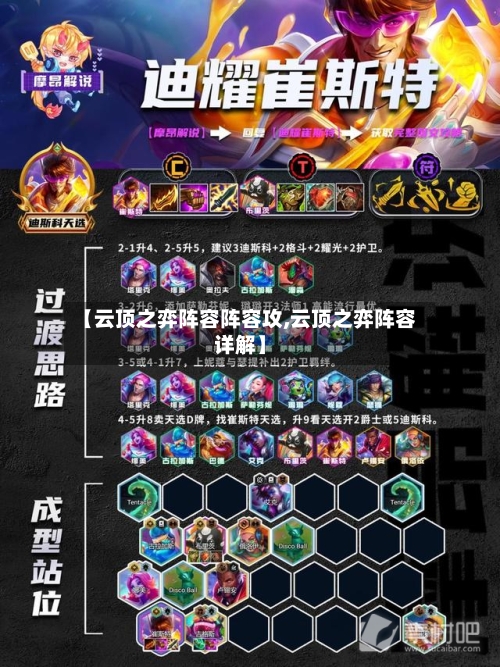 【云顶之弈阵容阵容攻,云顶之弈阵容详解】-第3张图片