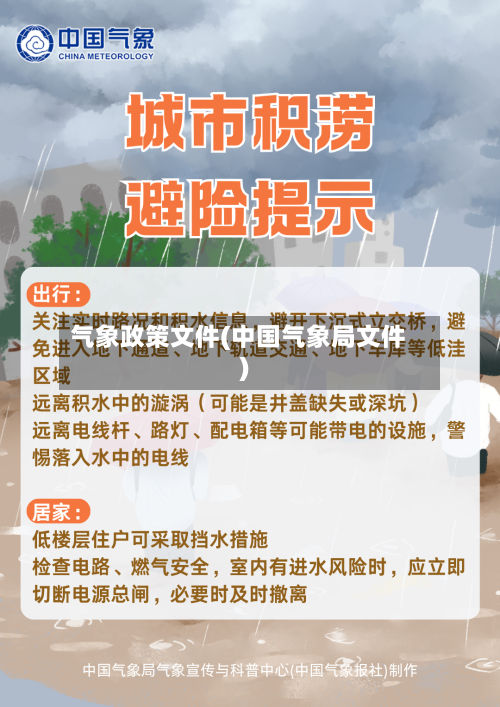 气象政策文件(中国气象局文件)
