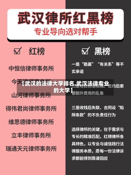 【武汉的法律大学排名,武汉法律专业的大学】