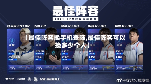 【最佳阵容换手机登陆,最佳阵容可以换多少个人】-第3张图片