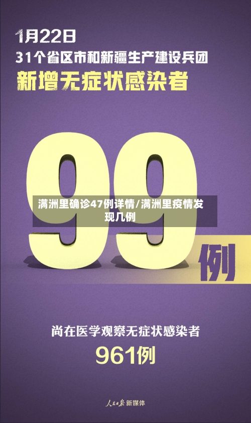 满洲里确诊47例详情/满洲里疫情发现几例