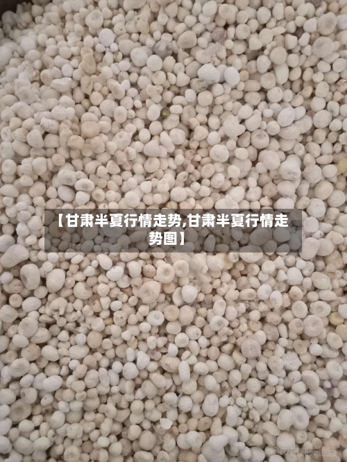 【甘肃半夏行情走势,甘肃半夏行情走势图】