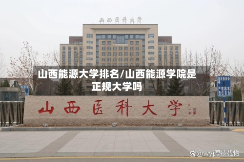 山西能源大学排名/山西能源学院是正规大学吗-第3张图片