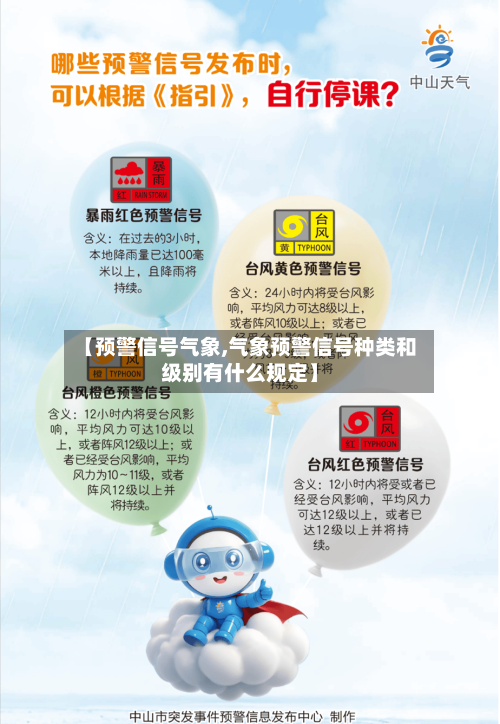 【预警信号气象,气象预警信号种类和级别有什么规定】