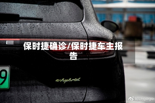 保时捷确诊/保时捷车主报告-第3张图片