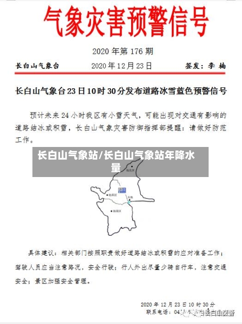 长白山气象站/长白山气象站年降水量