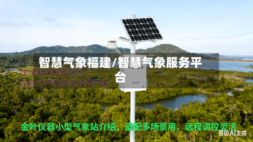 智慧气象福建/智慧气象服务平台-第2张图片