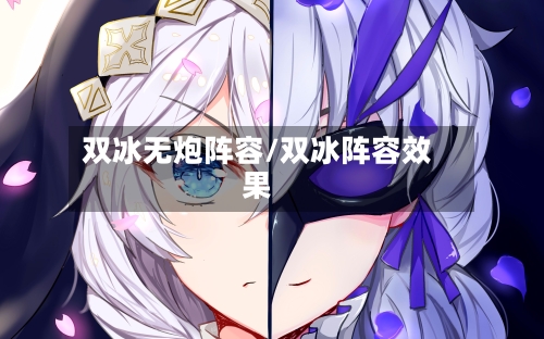 双冰无炮阵容/双冰阵容效果-第2张图片