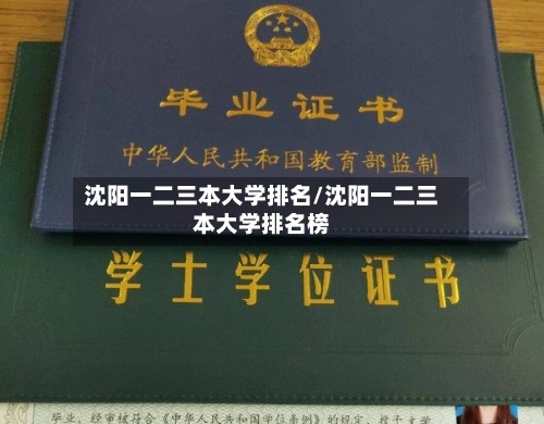 沈阳一二三本大学排名/沈阳一二三本大学排名榜-第2张图片