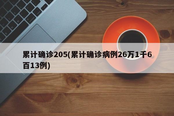 累计确诊205(累计确诊病例26万1千6百13例)