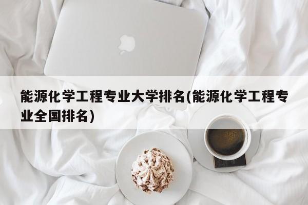 能源化学工程专业大学排名(能源化学工程专业全国排名)